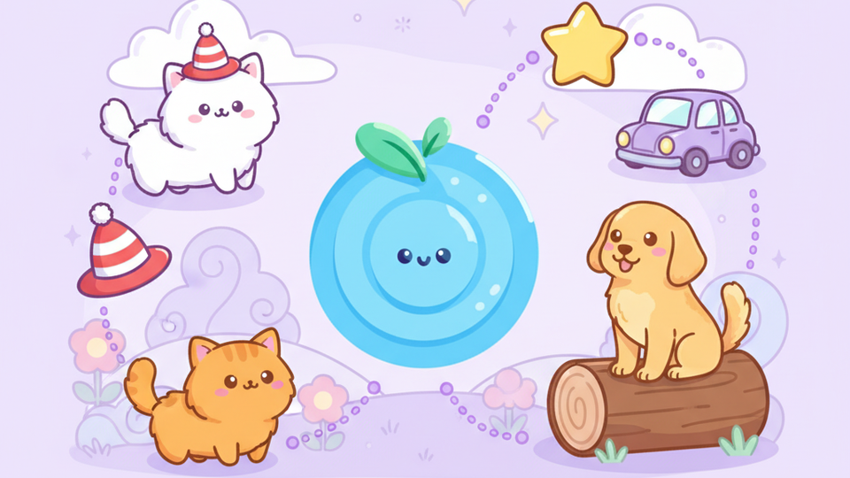 Rhyme Time game - find the rhyming word